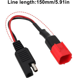 EMSea 2 Adaptateurs de Chargeur de Batterie Compatible avec Ducati Prise de Diagnostic DDA pour Motos