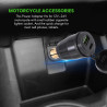Moto DIN Prise Le Chargeur éTanche à QC3.0 Chargeur USB et Type C 30W Prise D'Adaptateur d'alimentation