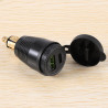 Moto DIN Prise Le Chargeur éTanche à QC3.0 Chargeur USB et Type C 30W Prise D'Adaptateur d'alimentation