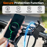 RUIZHI Chargeur USB Moto 12V 48W QC3.0 USB-A et PD Type-C Prise USB Moto Degré d'étanchéité IP65 Compatible avec Téléphone/GPS/A