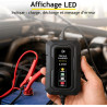 Dunlop Chargeur Goutte 6/12V 1A - Voiture avec Cycle de Charge en 6 étapes - pour Scooter et Moteur - Court-Circuit - d'entretie
