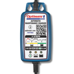 OptiMate 1-Duo-Chargeur automatique de batterie de moto au lithium et plomb-acide, 12 V