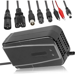 Chargeur de Batterie Plomb 36V 3A pour GT GT750 IZIP I600 e-Bike Kart (ne Convient Pas aux Batteries Lithium-ION)