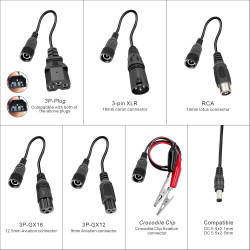 Chargeur de Batterie Plomb 36V 3A pour GT GT750 IZIP I600 e-Bike Kart (ne Convient Pas aux Batteries Lithium-ION)