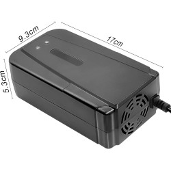 Chargeur de Batterie Plomb 36V 3A pour GT GT750 IZIP I600 e-Bike Kart (ne Convient Pas aux Batteries Lithium-ION)