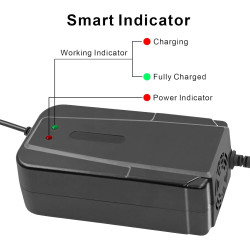 Chargeur de Batterie Plomb 36V 3A pour GT GT750 IZIP I600 e-Bike Kart (ne Convient Pas aux Batteries Lithium-ION)
