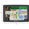 GPS Poids Lourd NaviPro DVR - 9 Pouces - GPS pour Camion Bus Voiture - Caméra de Route intégrée – Dashcam HD- Europe 48 Pays - A