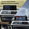 Écran pemp linux pour bmw série 3 f30 x1 f48 2017-2019 evo id6, prise en charge de carplay et android auto sans fil à l'aide de 