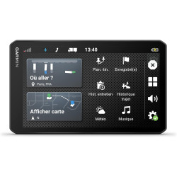 Garmin DezlCam LGV710, navigateur GPS pour camions, caméra embarquée intégrée, Enregistrement vidéo continu, Sauvegarde Automati