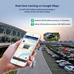 Tracker GPS 20000mah Traceur GPS Voiture 4G LTE Autonomie Jusqu'À 240 Jours Étanche Magnétique Traqueur Distance Illimitée Abonn