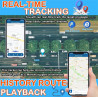 4G Mini Tracker GPS 50 Jours en Mode Veille Traceur GPS Espion Abonnement pour Utilisation Immédiate avec Aimant Localisateur Su