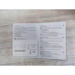 Carte SIM pour Traceur GPS Winnes TK905 TK913 TK918 TK901 TK905B, Réseau 4G LTE / 3G / 2G / GSM, Données Uniquement à Partir de 