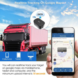 Tracker GPS 20000mah Traceur Gps Voiture Autonomie Jusqu'À 240 Jours Étanche Magnétique Traqueur Distance Illimitée Abonnement T