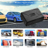 4G Traceur GPS Voiture avec Micro 10000mah Tracker GPS 120 Jours en Veille Traceur Temps réel Traqueur GPS APP Gratuite avec His