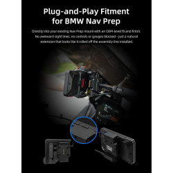 CHIGEE AIO-5 Play for BMW Motorcycles, 3-Pin Interface, Plug-and-Play Smart Display with Apple CarPlay & Android Auto, 60FPS, IP
