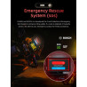 CHIGEE AIO-6 LTE 4G Motorcycle GPS Navigation with 6 inch Display, Smart Geo-Fence Security,SOS,2000nits,Motorcycle Moto Carplay
