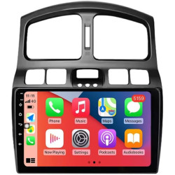 Roverone autoradio carplay autoradio autoradio pour hyundai santa fe santafe sm 2000-2006 pour jac rein 2007-2011 android auto é