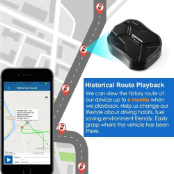 4G Tracker GPS Voitures TK905B Suivi en Temps Réel Magnetic Traceur GPS Longue Autonomie Batterie 10000mAh avec SMS et App Notif