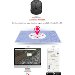 TKSTAR tk905 traceur gps en temps réel avec aimant puissant caché les tracker 5000mah batterie