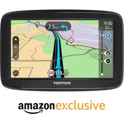 TomTom GPS Voiture Start 52 Lite, 5 Pouces, avec les Cartes d'Europe, Fixation Reversible Intégrée [Amazon Exclusive]