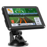 GPS Voiture, Grand écran Tactile de 5 Pouces, Carte de l'europe 2025, Informations routières, mises à Jour gratuites, Voix réell