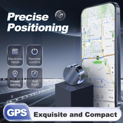 Tracker GPS pour Voiture, Dispositif de GPS Portable, Aimant Puissant Portable 2G pour Camion Sécurité Personnelle Aventures Ext