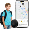 LNCOON Tracker GPS Personnel pour Enfants, Personnes âgées et Chiens, Sac à Dos, Mini Traceur GPS Portable pour Voiture avec San