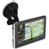 GPS Navigation Écran Tactile 5 Pouces pour Voiture DDR256M 8G MP3 FM Europe Cartographie 2023 Préinstallée, Écran Tactile Résist