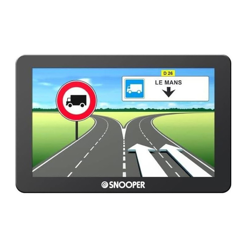Snooper PL 6600 Truckmate GPS Eléments Dédiés à la Navigation Embarquée Europe Fixe, 16:9