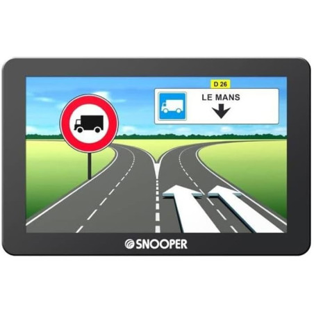 Snooper PL 6600 Truckmate GPS Eléments Dédiés à la Navigation Embarquée Europe Fixe, 16:9