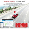 Tracker GPS Winnes Traceur GPS Voiture 4G LTE Distance Illimitée Suivi en Temps Réel Distance Infinie Aimant Intégré Étanche Gér