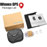 Tracker GPS Winnes Traceur GPS Voiture 4G LTE Distance Illimitée Suivi en Temps Réel Distance Infinie Aimant Intégré Étanche Gér