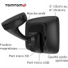 TomTom GPS Voiture GO Premium, 5 Pouces, Info Trafic, Alertes de Zones de Danger, Cartes Monde, Mise à Jour via WiFi, Appels mai