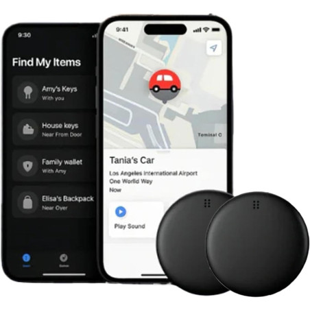 Dimova GPS GP90 Tracker Portable sans Abonnement Tracker Précis Compatible avec Les Voitures, Les Valises Et Les Objets de Valeu