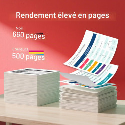 PG540XL CL541XL Noir et Couleur Cartouches d'encre PG-540XL CL-541XL Cartouches pour Canon 540 541 XL pour TS5150 TS5151 TS5100 
