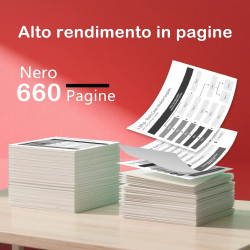 540XL Cartouches d'encre Remplacement pour Canon 540 XL PG 540 (1 noir)