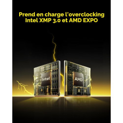 Lexar Thor Z Series OC DDR5 RAM DDR5 32Go Kit (2x16Go) 6000 MHz CL36, DRAM UDIMM 288-Pin PC Mémoire RAM de Bureau, Mémoire Ordin
