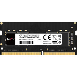 Lexar SODIMM RAM DDR4 8Go, 3200 MHz Ram PC Portable, Mémoire pour Ordinateur Portable SODIMM, 260-Pin SO-DIMM, Mémoire RAM, Memo