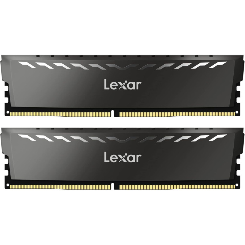 Lexar THOR RAM DDR4 16Go Kit (2x8Go) 3200 MHz, DRAM 288-Pin U-DIMM PC Mémoire RAM, XMP 2.0 Memoire Haute Performance, CL16-18-18