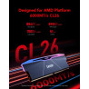 Lexar ARES Gen2 RGB DDR5 Kit RAM 32Go (2x16Go) 6000MHz CL26, mémoire Bureau UDIMM 288-Pin, d'ordinateur Jeu PC pour AMD Expo/DRA