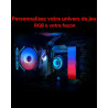 Lexar ARES Gen2 RGB DDR5 Kit RAM 32Go (2x16Go) 6000MHz CL26, mémoire Bureau UDIMM 288-Pin, d'ordinateur Jeu PC pour AMD Expo/DRA