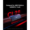 Lexar ARES Gen2 RGB DDR5 RAM Kit 32Go (2x16Go) 6000MHz CL28, 288-Pin UDIMM PC Mémoire RAM, Mémoire de Bureau pour Intel XMP 3.0,