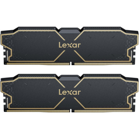 Lexar THOR OC RAM DDR5 32Go Kit (2x16Go) 6000 MHz, DRAM UDIMM 288-Pin PC Mémoire RAM, Mémoire d'ordinateur Haute Performance pou