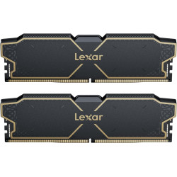 Lexar THOR OC DDR5 RAM DDR5 32Go Kit (2x16Go) 6000 MHz, DRAM UDIMM 288-Pin PC Mémoire RAM de Bureau, Mémoire Ordinateur DDR5 Hau