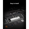 Lexar SODIMM RAM DDR5 16Go 4800 MHz, 262-Pin DDR5 SODIMM PC Portable, DRAM Jeu Haute Performance So-DIMM Mémoire RAM pour Ordina