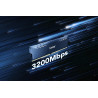 Lexar THOR RAM DDR4 8Go 3200MHz, Mémoire de bureau DRAM 288-Pin UDIMM, PC Mémoire RAM, Mémoire d'ordinateur CL16 pour Intel XMP 