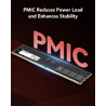 Lexar UDIMM RAM DDR5 8Go 5600 MHz, 288-Pin DDR5 UDIMM PC, DRAM Jeu Haute Performance U-DIMM Mémoire RAM pour Ordinateur/PC/Compu