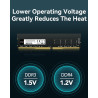 Lexar UDIMM RAM DDR4 32Go, 3200 MHz Mémoire, DRAM 288-Pin U-DIMM pour PC, Desktop, Computer, Memoire Haute Performance, Module R
