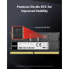Lexar SODIMM RAM DDR5 16Go 5600 MHz, 262-Pin DDR5 SODIMM PC Portable, DRAM Jeu Haute Performance SO-DIMM Mémoire RAM pour Ordina