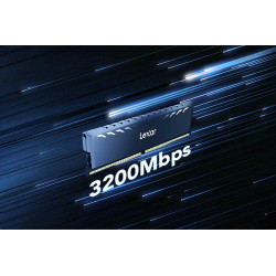Lexar THOR RAM DDR4 32Go Kit (2x16Go) 3200 MHz, DRAM 288-Pin U-DIMM PC Mémoire RAM, XMP 2.0 Memoire Haute Performance, CL16-18-1